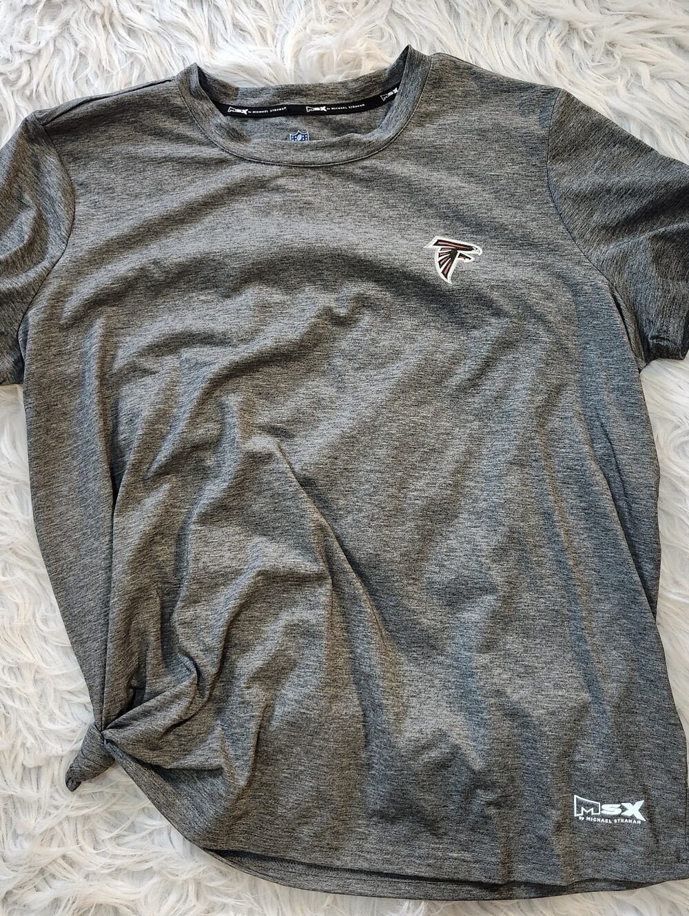 Michael Strahan Falcons Tee Nfl Atheltic XL
